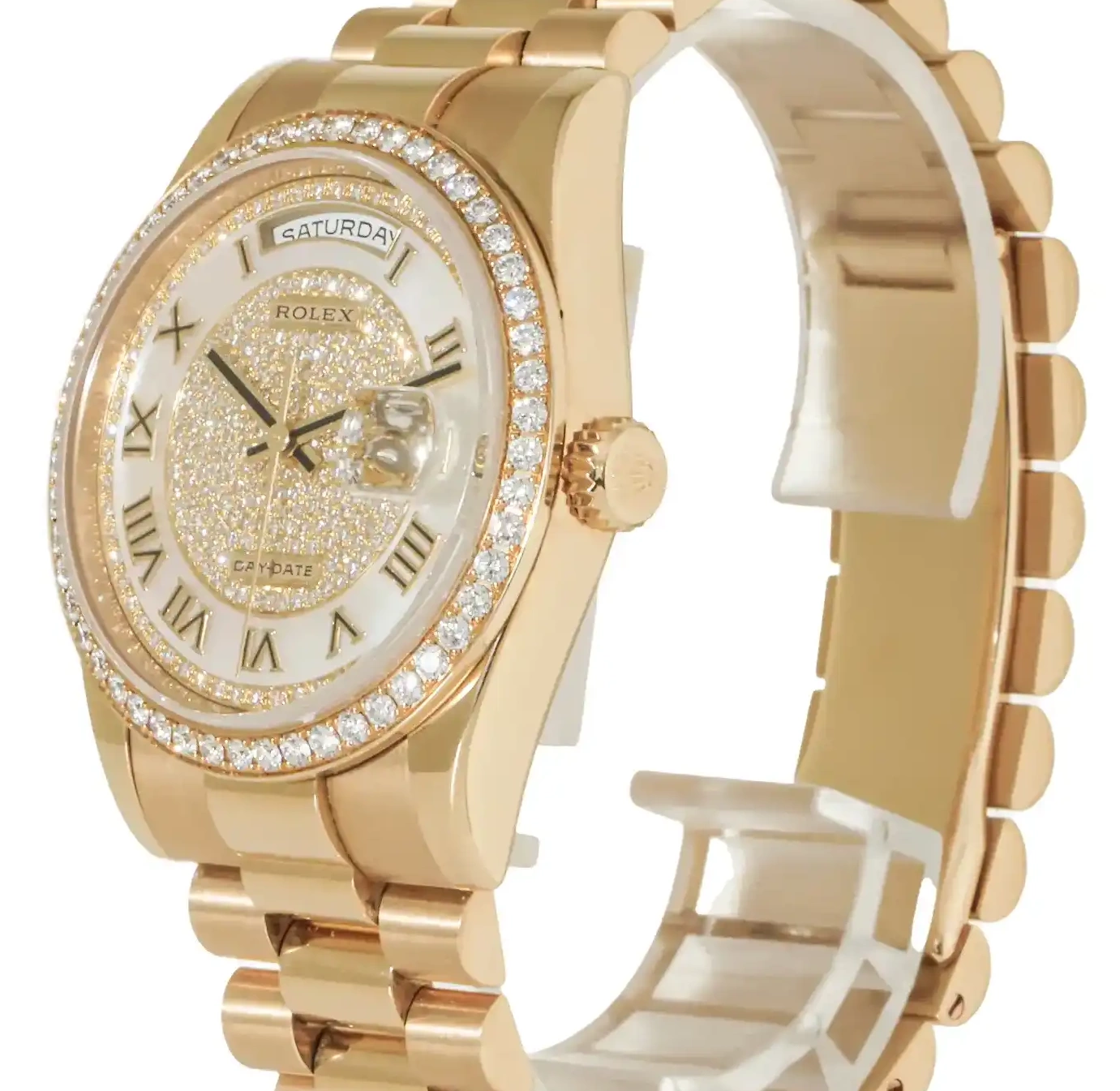 Prestigious Jewelrys Rolex Day-Date Rolex 118348 0701